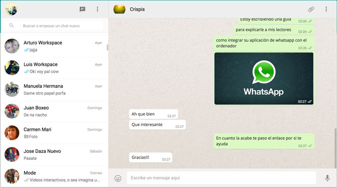 Whatsapp web para ipad